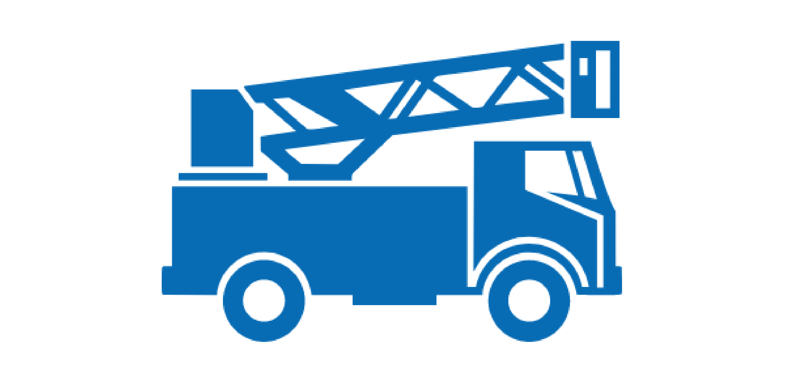 Représentation du secteur des biens d'équipement avec un camion