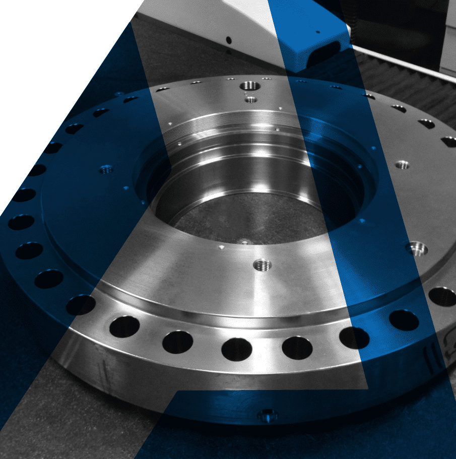 Pièce mécanique complexe usinée par AMG