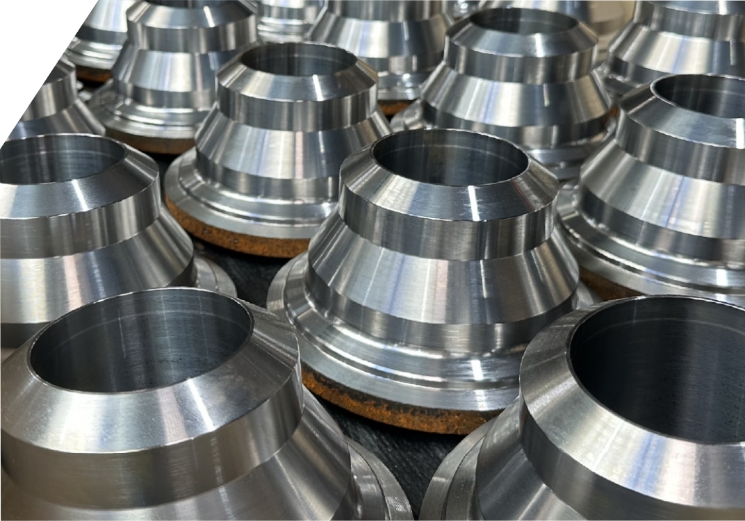 Pièces usinées produites en petite ou moyenne série