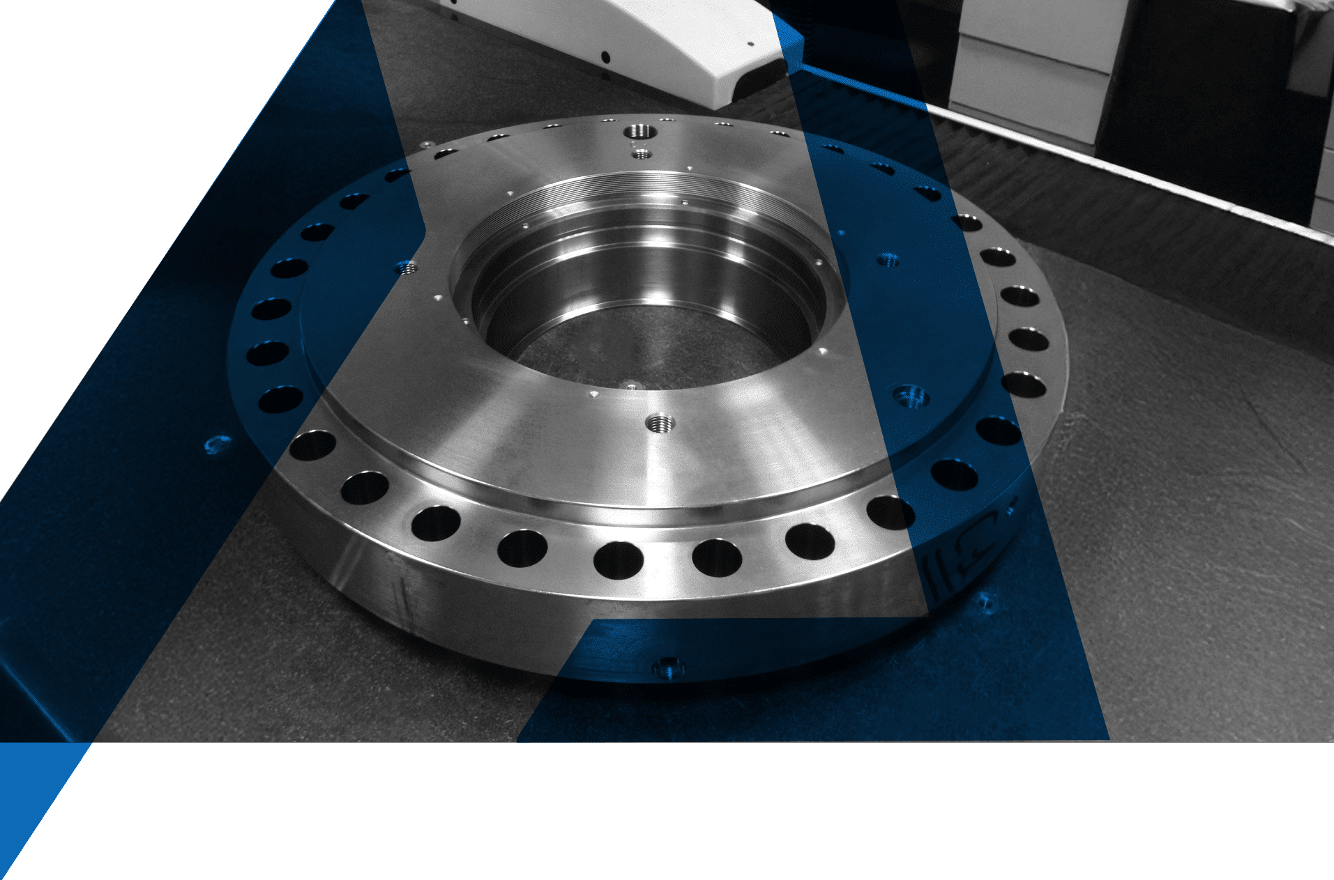 Pièce mécanique complexe usinée par AMG